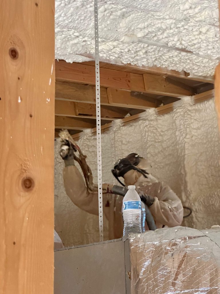 spray foam installation 
