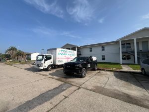 re-insulating an apt complex in Biloxi